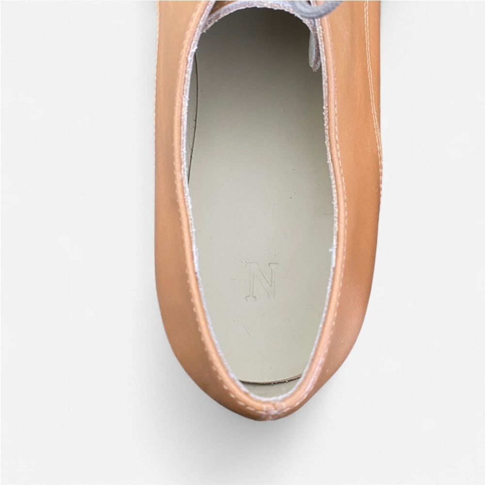 Nisolo James Oxford 6.5 Tan Leather Old Money Quiet Luxury Minimalist - Picture 14 of 14
